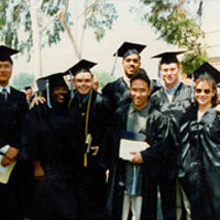 A group of CBU graduates, circa 1995