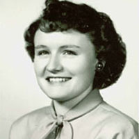 Juanice Brister, circa 1954